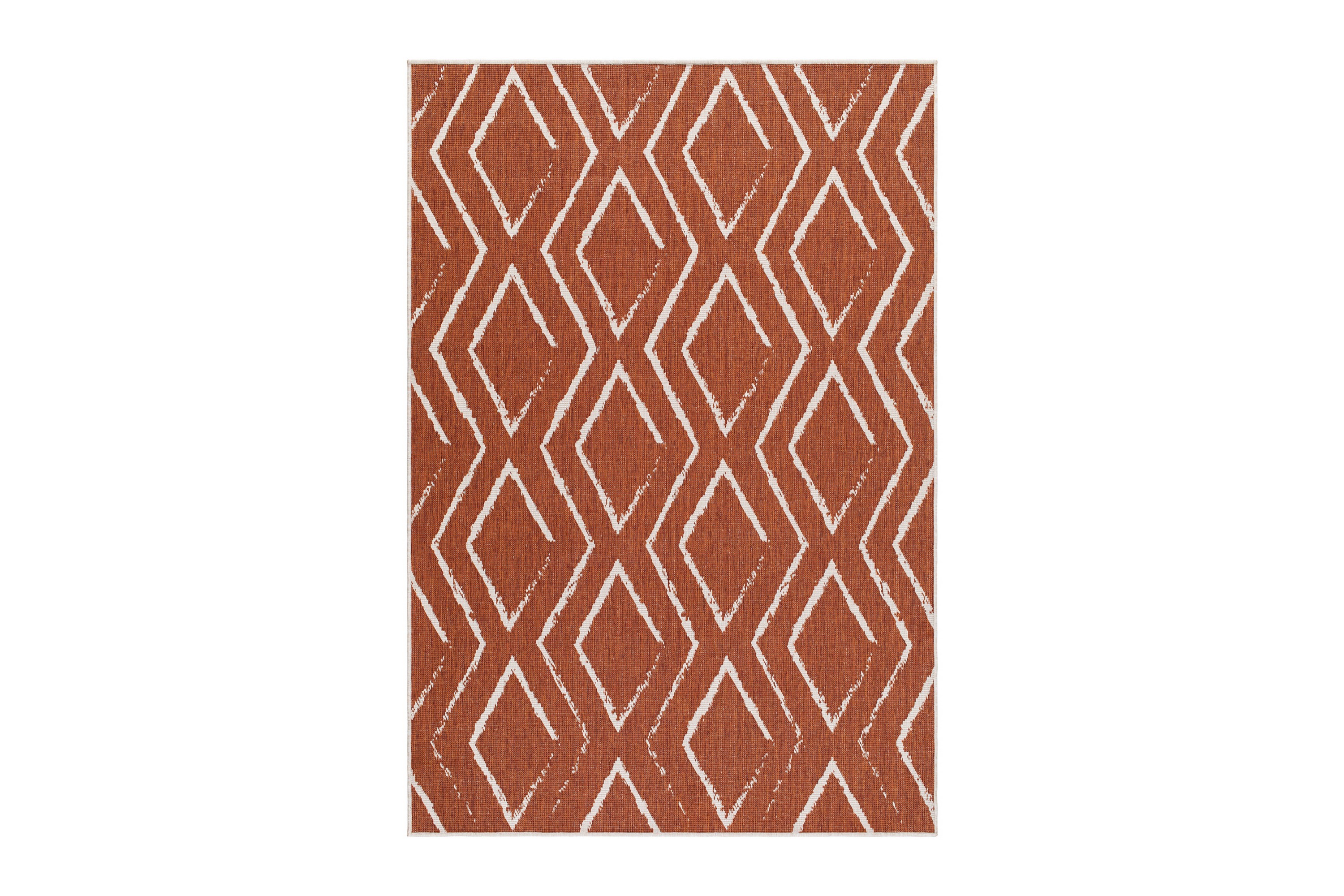 Havanna Romb Utomhusmatta 200x290 cm Cayenne