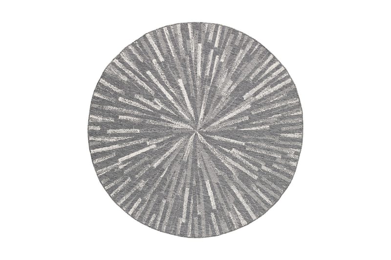 Havanna Shadow Utomhusmatta 200 cm Rund - Silver - Textil & mattor - Matta - Utomhusmatta