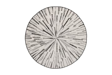 Havanna Shadow Utomhusmatta 200 cm Rund - Svart - Textil & mattor - Matta - Utomhusmatta