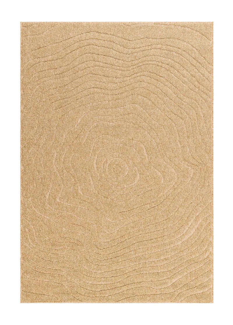 Maskinvävd Matta Capri Modern 160x230 cm, Jute