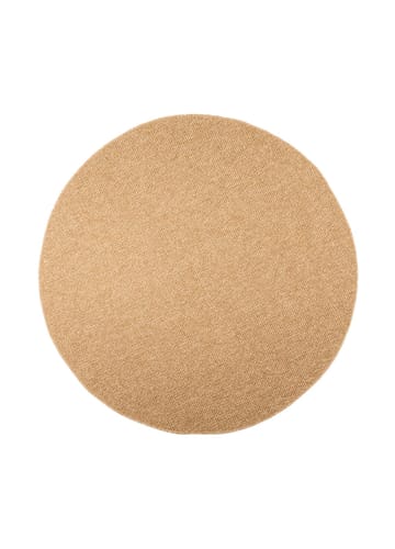 Maskinvävd Matta Capri Plain Rund 120 cm - Jute - Textil & mattor - Matta - Utomhusmatta