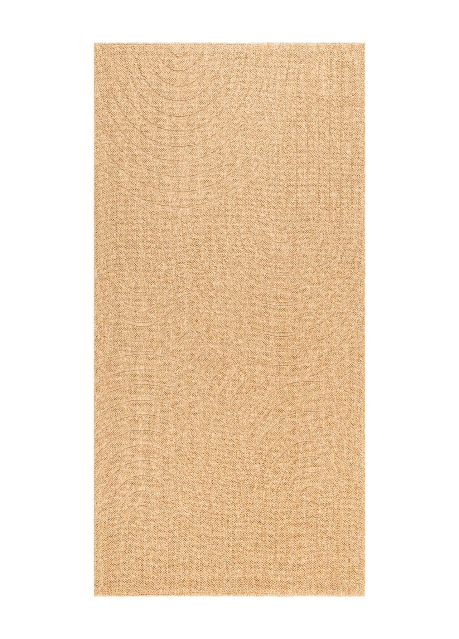 Maskinvävd Matta Capri Zen 80x250 cm - jute