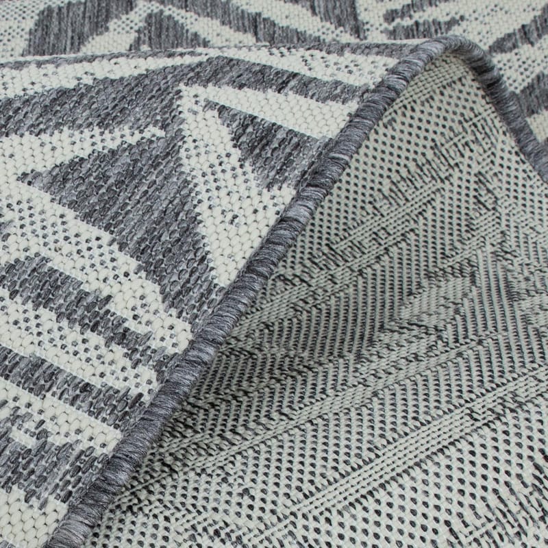 Matta Kolvi Outdoor 133x190 cm - Grå - Textil & mattor - Matta - Utomhusmatta