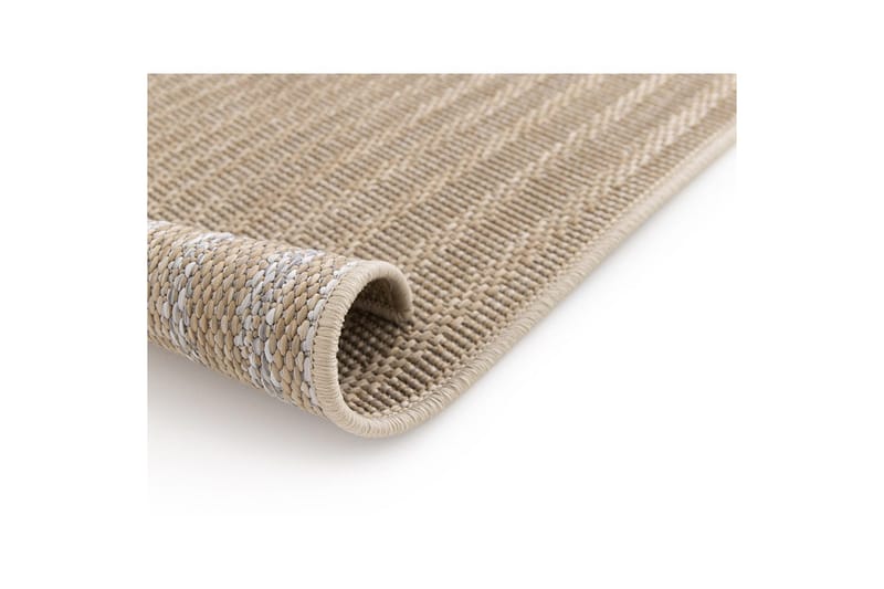 Mattor Hillerstorp Belle utematta 160x230 cm Beigebrun - Beigebrun - Textil & mattor - Matta - Utomhusmatta