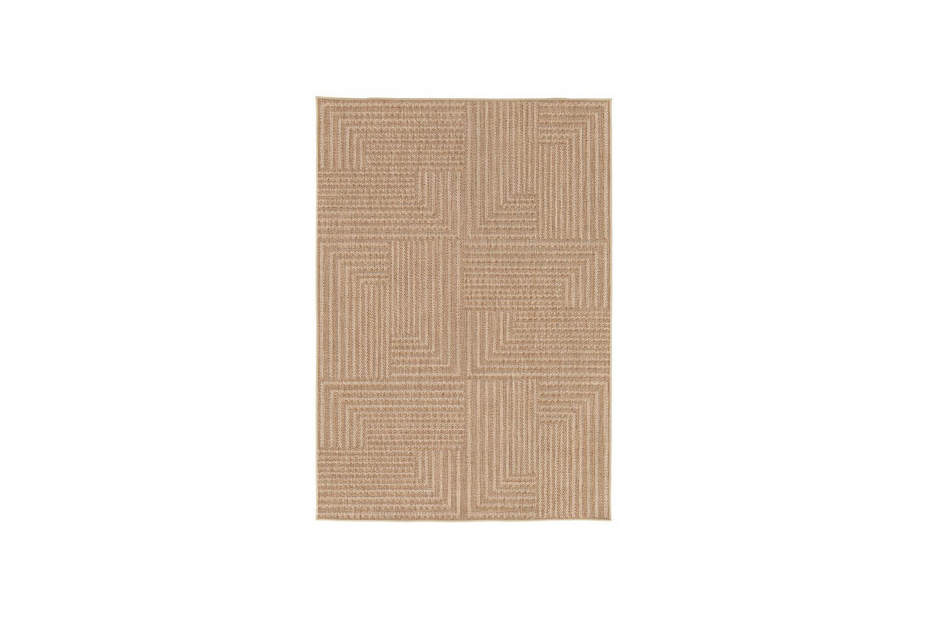 mattor hillerstorp belle utematta 160x230 cm beigebrun - beigebrun