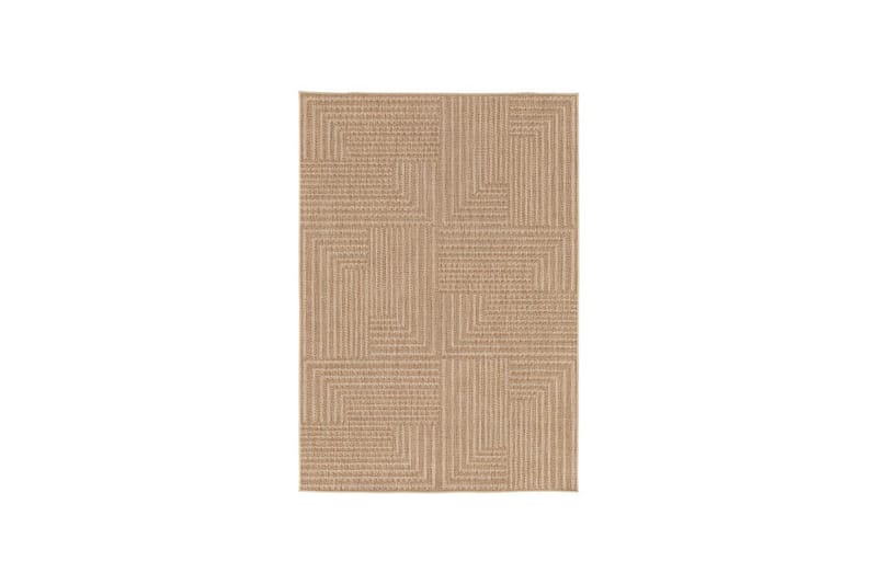 Mattor Hillerstorp Belle utematta 160x230 cm Beigebrun - Beigebrun - Textil & mattor - Matta - Utomhusmatta