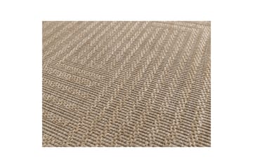 Mattor Hillerstorp Belle utematta 160x230 cm Beigebrun - Beigebrun - Textil & mattor - Matta - Utomhusmatta