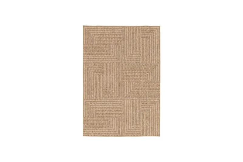 Mattor Hillerstorp Belle utematta 240x340 cm Beigebrun - Beigebrun - Textil & mattor - Matta - Utomhusmatta