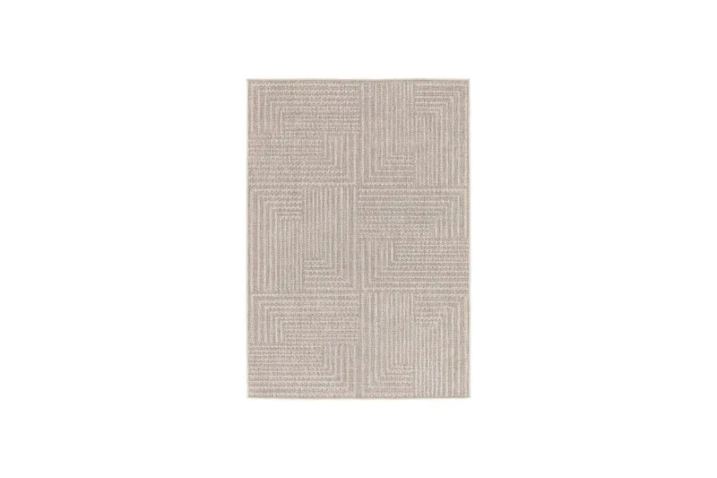 Mattor Hillerstorp Belle utematta 240x340 cm Grå - Grå - Textil & mattor - Matta - Utomhusmatta