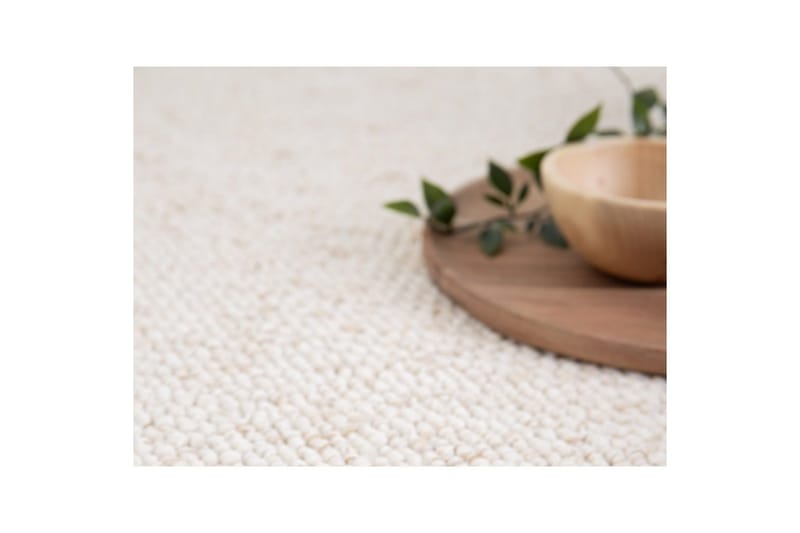 Mattor Hillerstorp Cozy innematta 200x290 cm Vit - Vit - Textil & mattor - Matta - Utomhusmatta