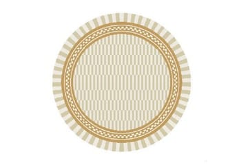 Mattor Hillerstorp Rory Ø120 cm - Ø120 cm - Textil & mattor - Matta - Utomhusmatta