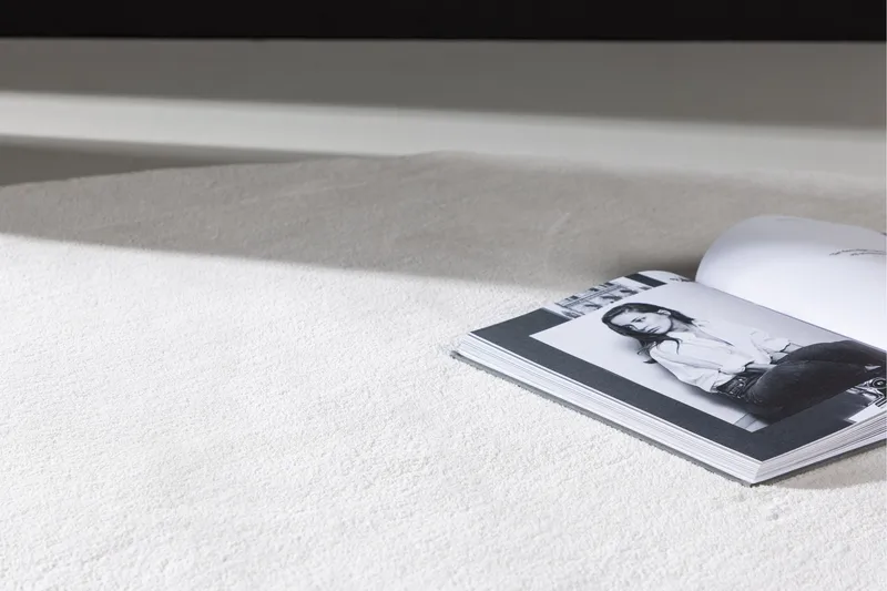 Nixie Plastmatta 200 cm Rund - Vit - Textil & mattor - Matta - Utomhusmatta - Plastmatta