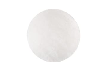 Nixie Plastmatta 200 cm Rund - Vit - Textil & mattor - Matta - Utomhusmatta - Plastmatta