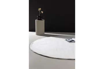 Nixie Plastmatta 200 cm Rund - Vit - Textil & mattor - Matta - Utomhusmatta - Plastmatta