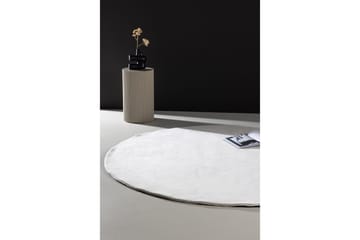 Nixie Plastmatta 200 cm Rund - Vit - Textil & mattor - Matta - Utomhusmatta - Plastmatta