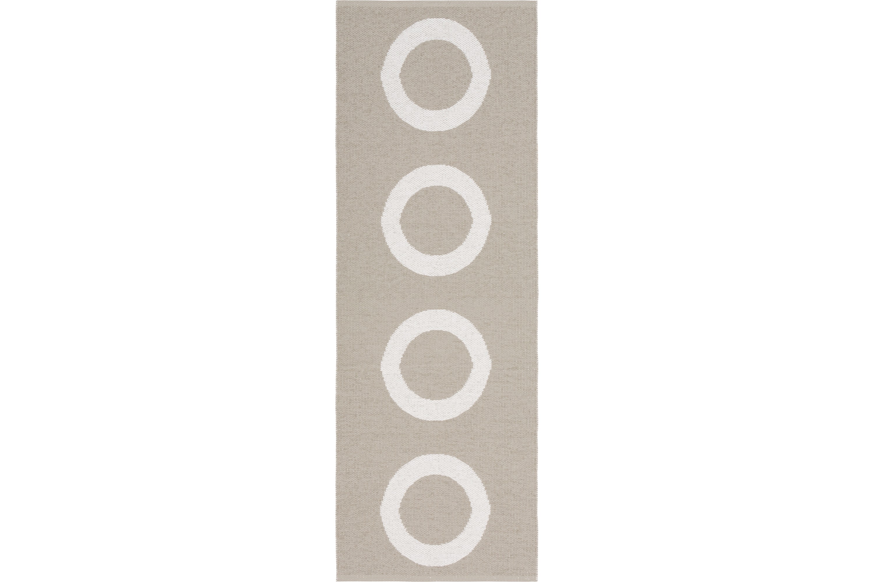 Plastmatta Circus 70x100 cm Rektangulär Beige