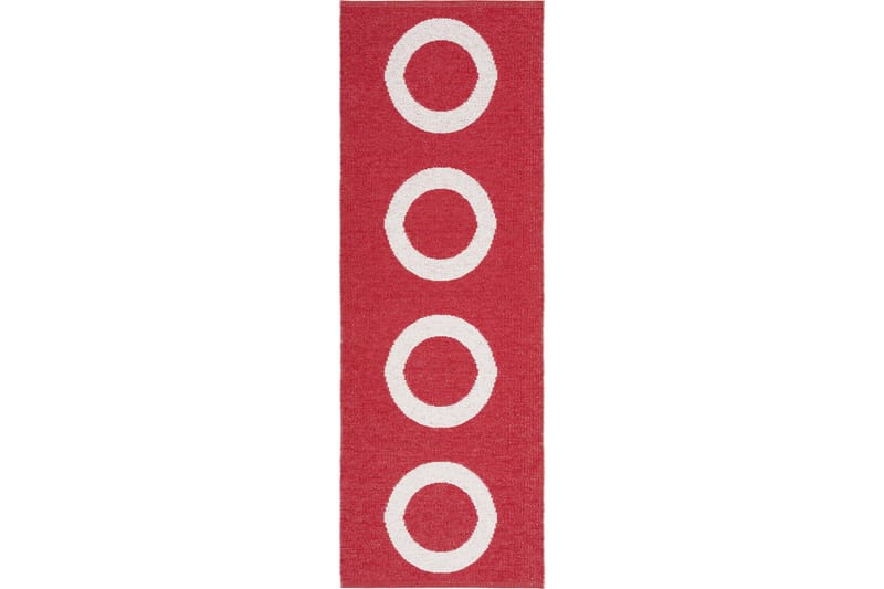 Plastmatta Circus 70x300 cm Rektangulär - Röd - Textil & mattor - Matta - Utomhusmatta - Plastmatta