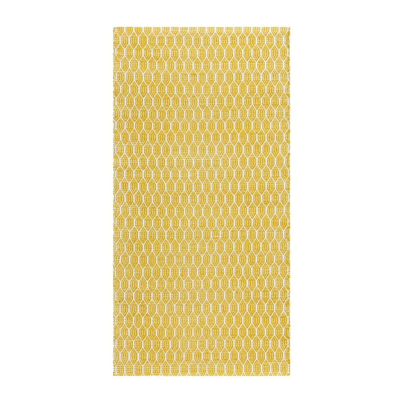 Plastmatta Hilma Link, 70x150 cm, Gul