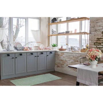 Plastmatta Hilma Link - 70x200 cm, Grön - Textil & mattor - Matta - Utomhusmatta - Plastmatta