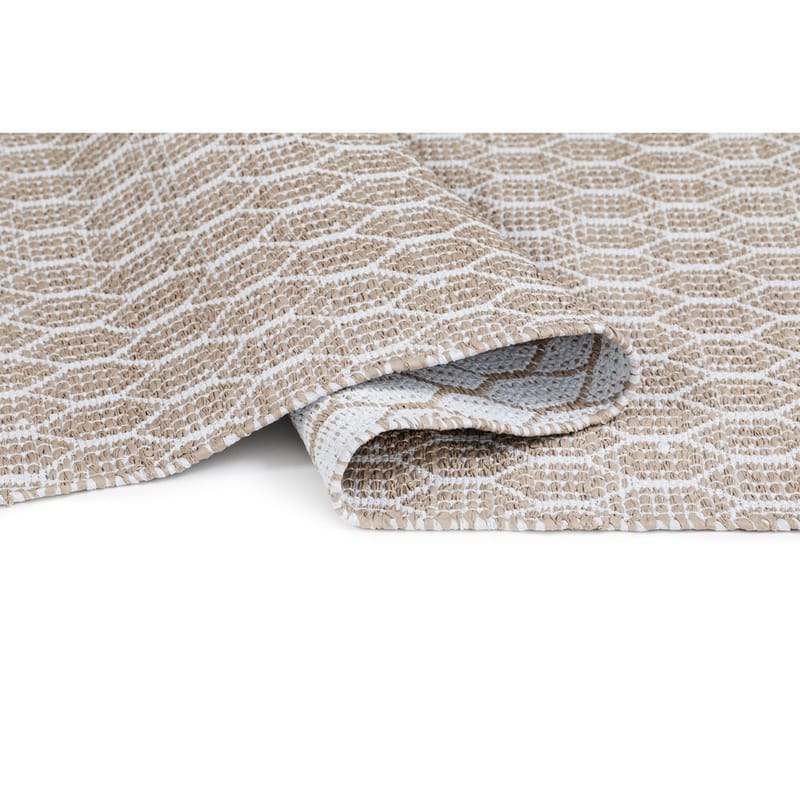 Plastmatta Hilma Link - 70x200 cm, Linne - Textil & mattor - Matta - Utomhusmatta - Plastmatta