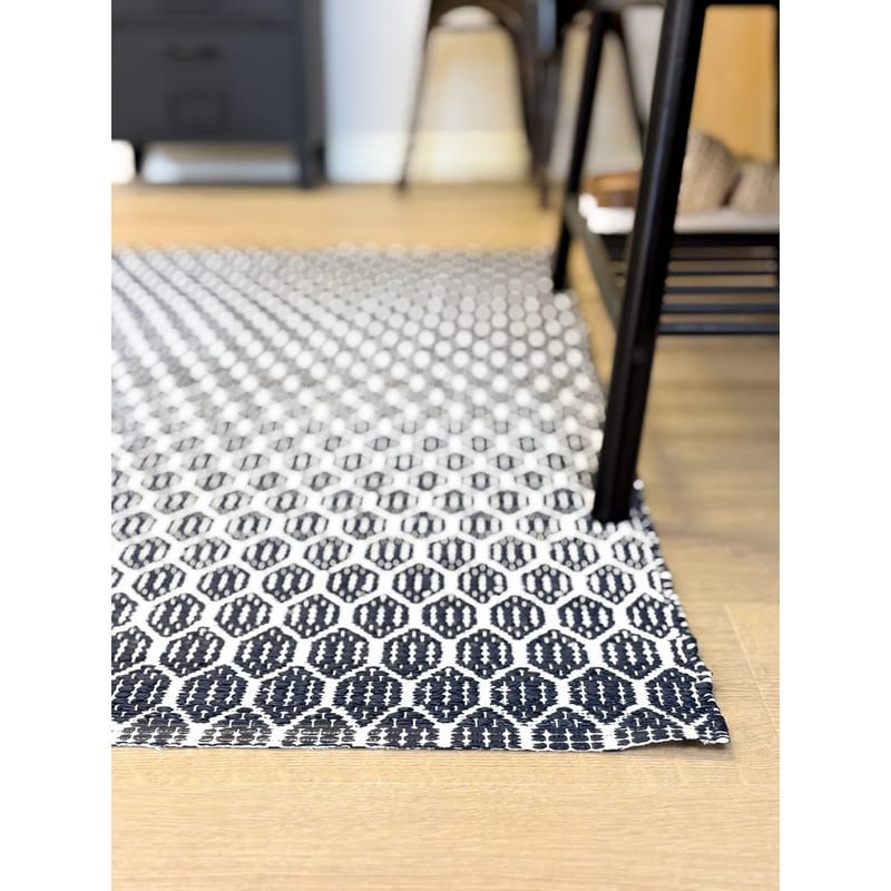 Plastmatta Hilma Link - 70x250 cm, Blå - Textil & mattor - Matta - Utomhusmatta - Plastmatta