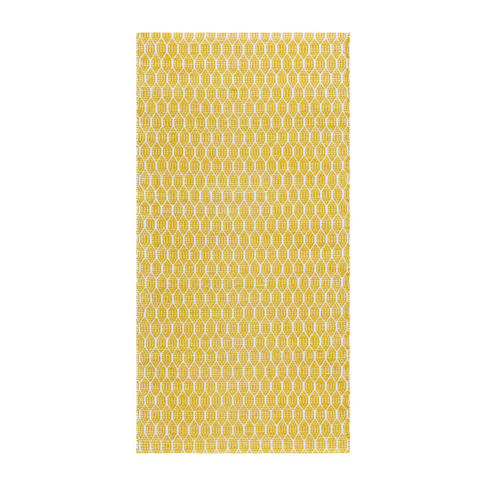 plastmatta hilma link - 70x250 cm, gul