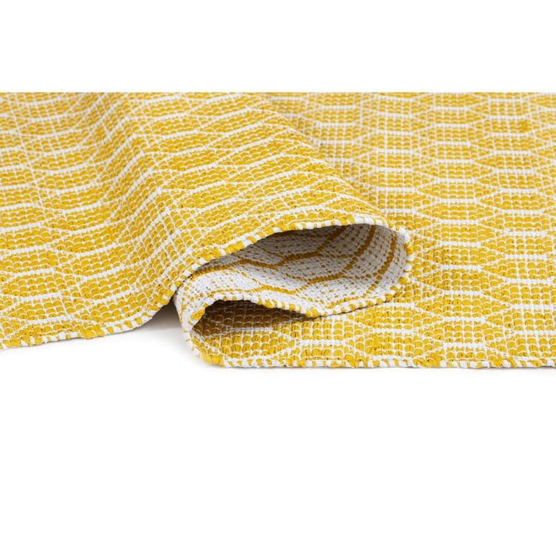 Plastmatta Hilma Link - 70x250 cm, Gul - Textil & mattor - Matta - Utomhusmatta - Plastmatta
