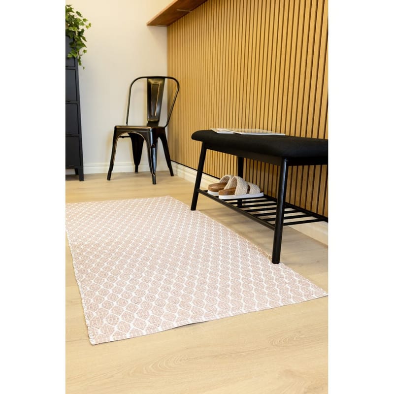 Plastmatta Hilma Link - 70x250 cm, Rosa - Textil & mattor - Matta - Utomhusmatta - Plastmatta