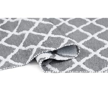Plastmatta Hilma Wave - 150x220 cm, Grå - Textil & mattor - Matta - Utomhusmatta - Plastmatta