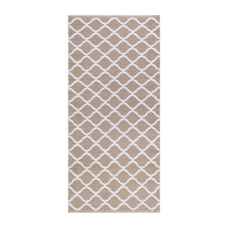 Plastmatta Hilma Wave - 150x220 cm, Linne - Textil & mattor - Matta - Modern matta - Wiltonmatta