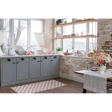 Plastmatta Hilma Wave - 150x220 cm, Rosa - Textil & mattor - Matta - Utomhusmatta - Plastmatta