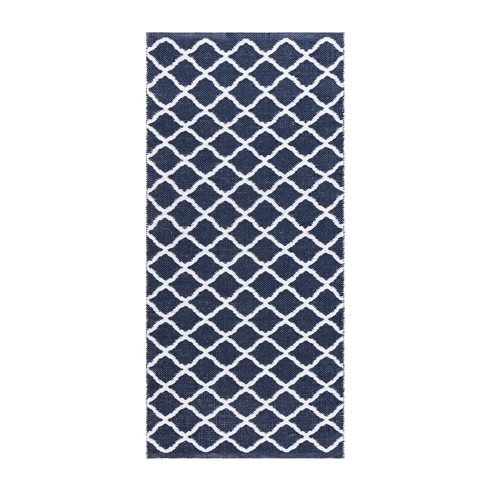 plastmatta hilma wave - 70x150 cm, blå