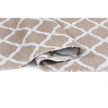Plastmatta Hilma Wave - 70x150 cm, Linne - Textil & mattor - Matta - Utomhusmatta - Plastmatta