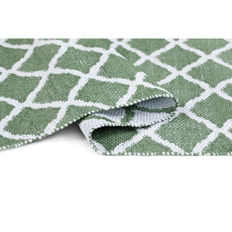 Plastmatta Hilma Wave - 70x200 cm, Grön - Textil & mattor - Matta - Utomhusmatta - Plastmatta