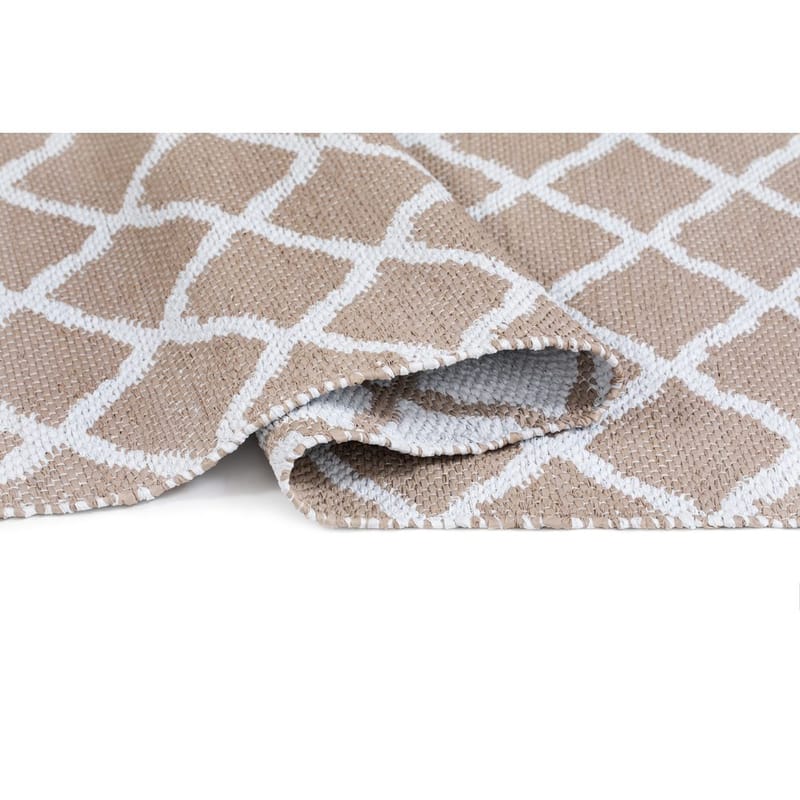 Plastmatta Hilma Wave - 70x200 cm, Linne - Textil & mattor - Matta - Utomhusmatta - Plastmatta