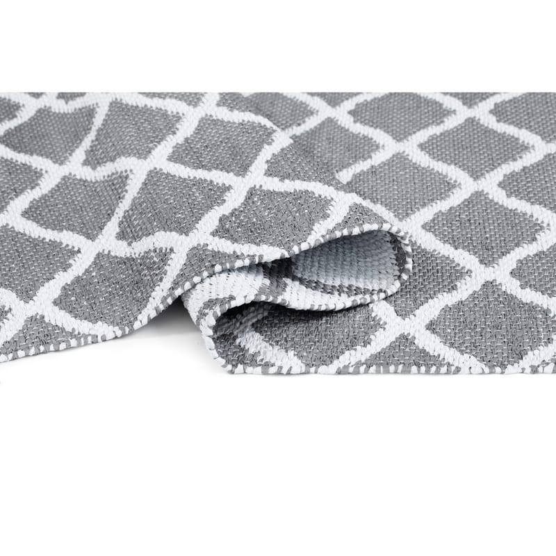 Plastmatta Hilma Wave - 70x300 cm, Grå - Textil & mattor - Matta - Utomhusmatta - Plastmatta