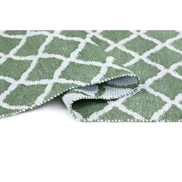 Plastmatta Hilma Wave - 70x300 cm, Grön - Textil & mattor - Matta - Modern matta - Wiltonmatta