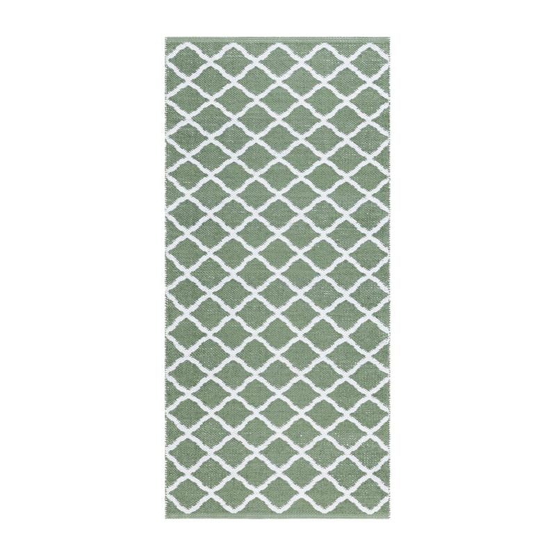 Plastmatta Hilma Wave - 70x300 cm, Grön - Textil & mattor - Matta - Utomhusmatta - Plastmatta