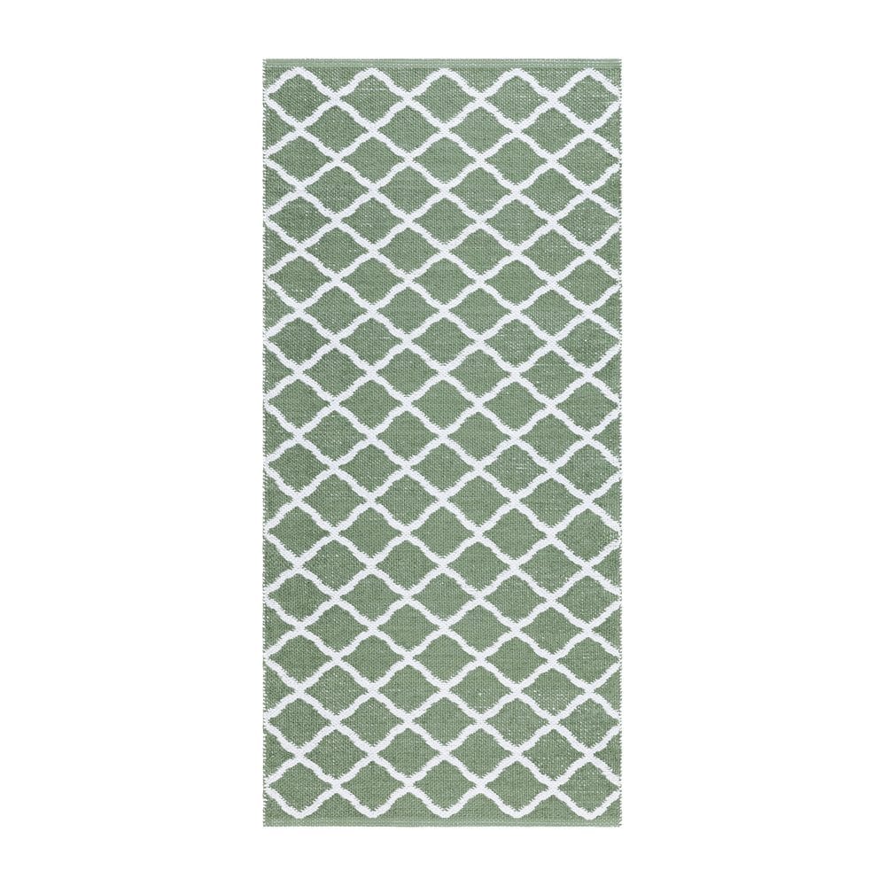 Plastmatta Hilma Wave - 70x300 cm, Grön