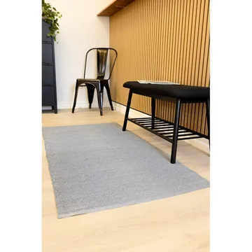 Plastmatta Hilma Plain - 150x220 cm, Grå - Textil & mattor - Matta - Utomhusmatta - Plastmatta