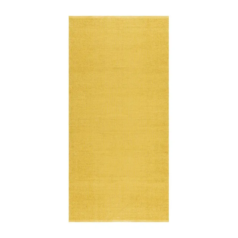 Plastmatta Hilma Plain, 70x300 cm, Gul