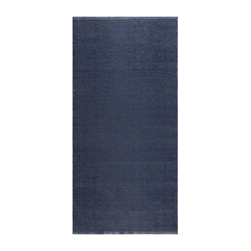 plastmatta hilma plain - 70x300 cm, blå