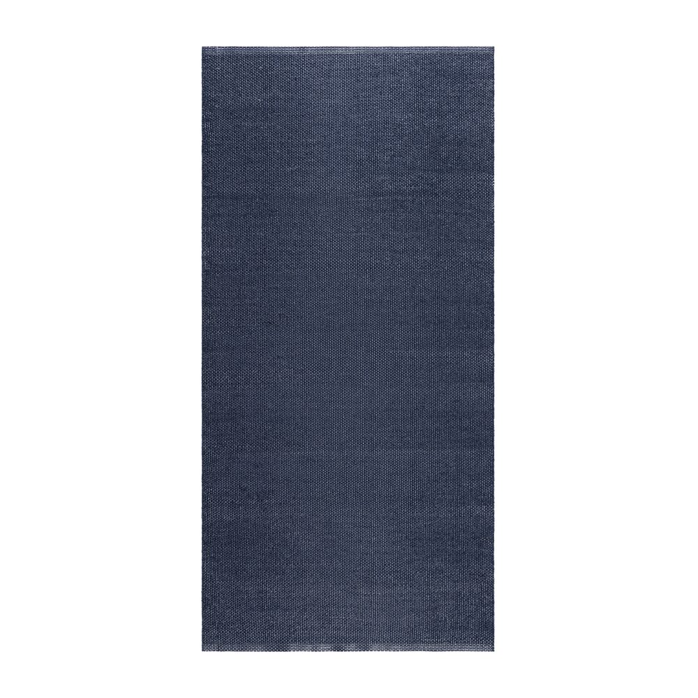 plastmatta hilma plain - 70x200 cm, blå