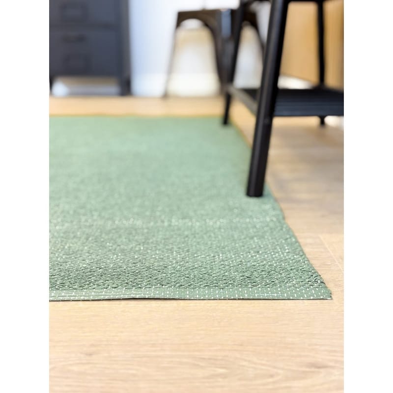 Plastmatta Hilma Plain - 70x300 cm, Grön - Textil & mattor - Matta - Utomhusmatta - Plastmatta