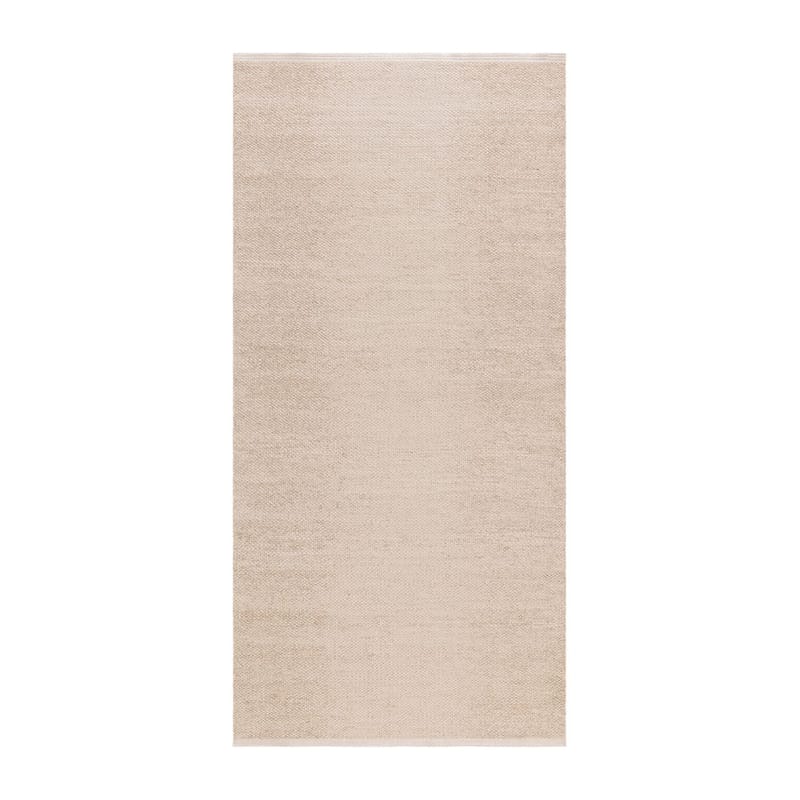 Plastmatta Hilma Plain - 70x150 cm, Linne - Textil & mattor - Matta - Utomhusmatta - Plastmatta