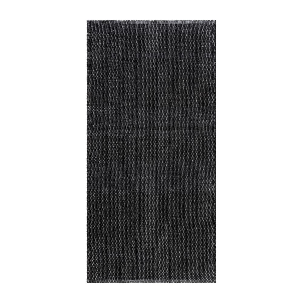 plastmatta hilma plain - 70x150 cm, svart