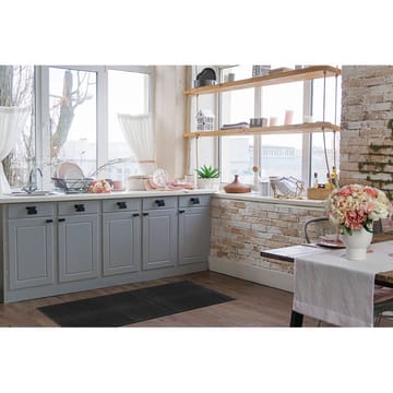 Plastmatta Hilma Plain - 70x300 cm, Svart - Textil & mattor - Matta - Utomhusmatta - Plastmatta