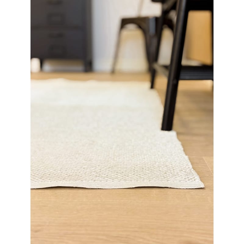 Plastmatta Hilma Plain - 70x200 cm, Vit - Textil & mattor - Matta - Utomhusmatta - Plastmatta