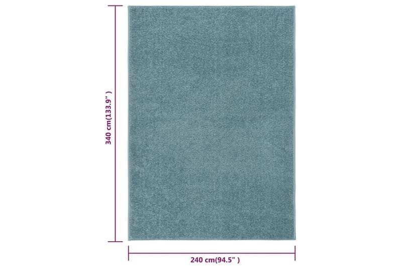 Matta 240x340 cm blå - Blå - Plastmatta balkong - Köksmatta & plastmatta kök - Plastmatta