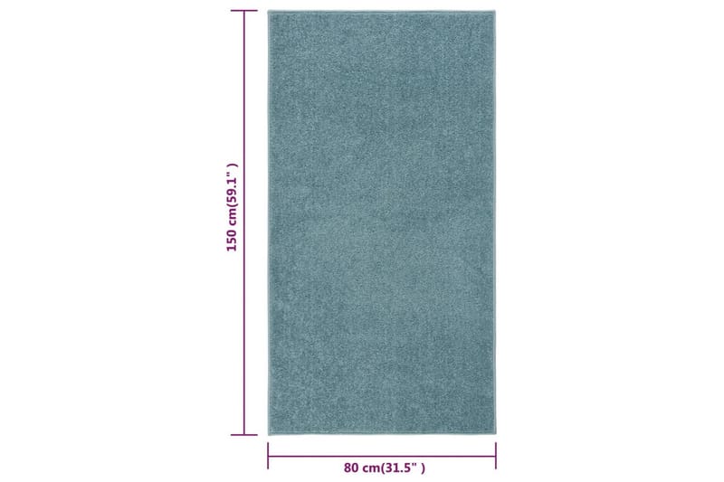 Matta 80x150 cm blå - Blå - Plastmatta balkong - Köksmatta & plastmatta kök - Plastmatta